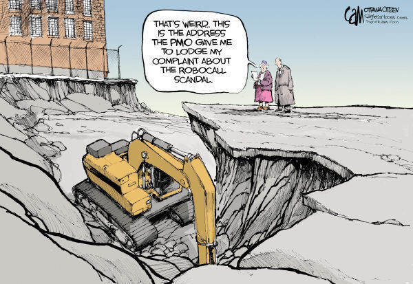 CANADA Robocall by Cameron Cardow, The Ottawa Citizen